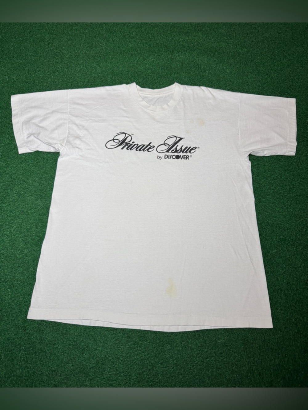 Private Issue Discover Credit Card Ringo Star Vintage 90s Promo T Shirt XL 23x29